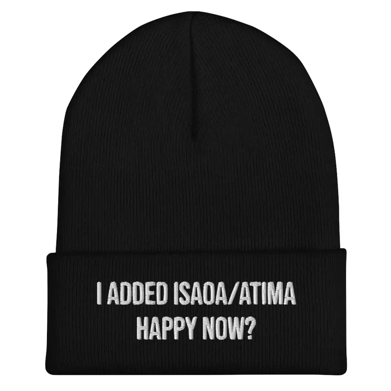 ISAOA/ATIMA BEANIE